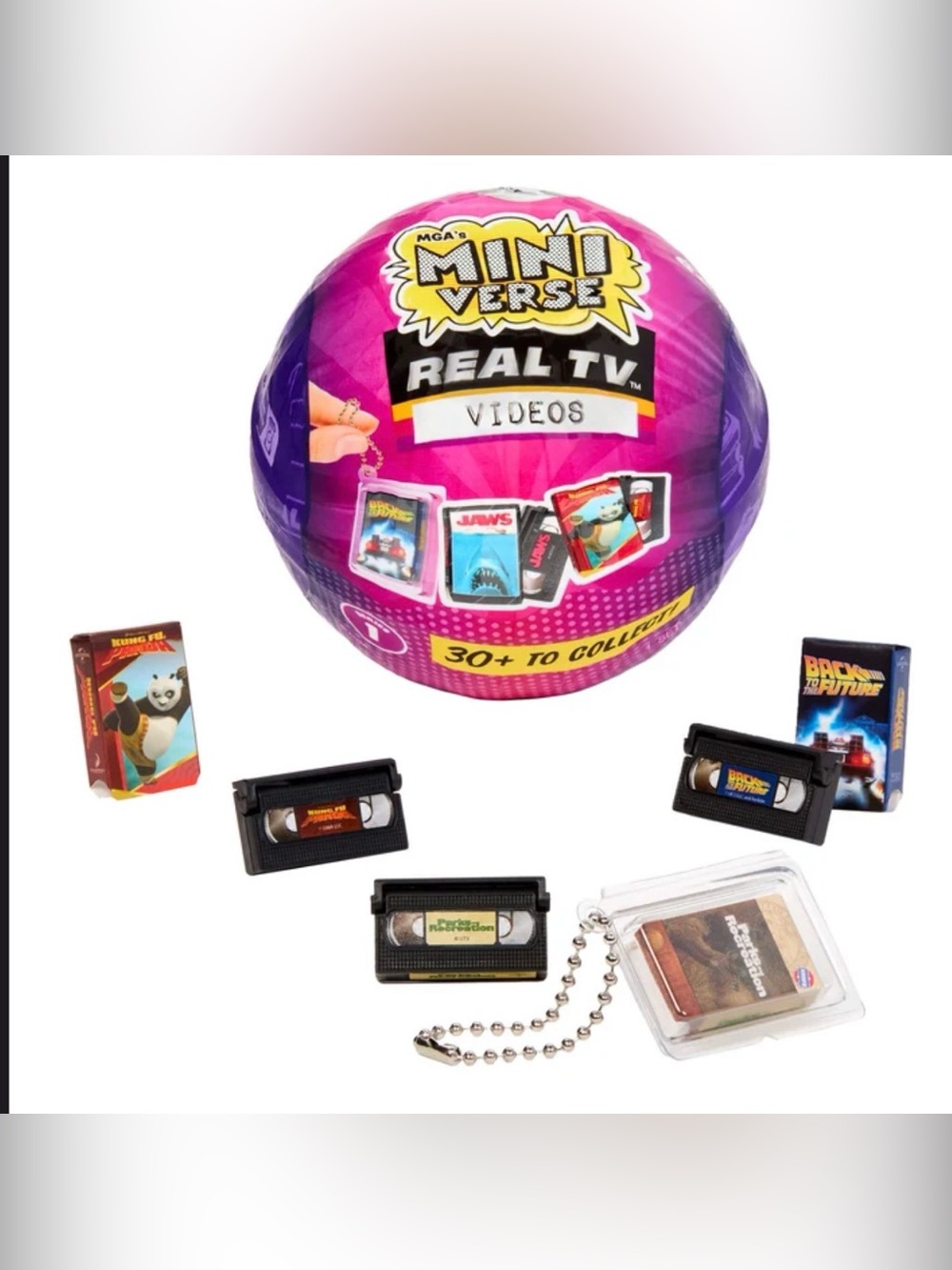 Miniverse Real TV mini keychain